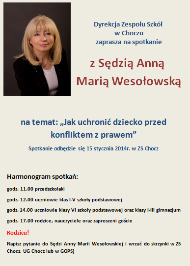 plakat_sedzia_anna_maria_wesolowska
