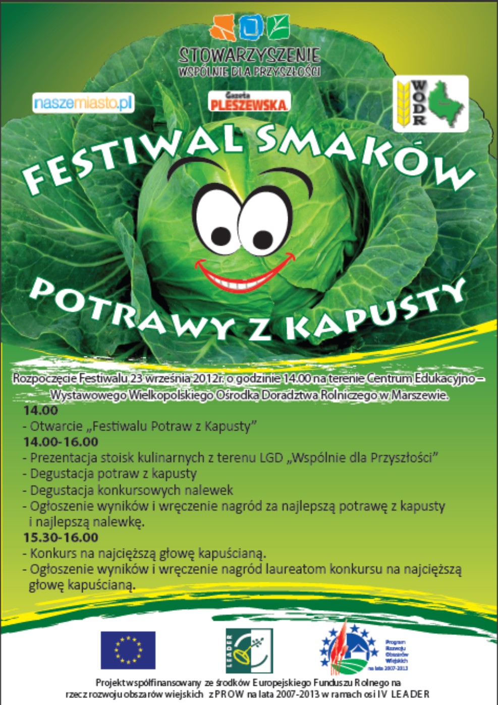 plakat - festiwal smakow